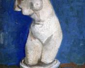 文森特 威廉 梵高 : 女性躯干的石膏像